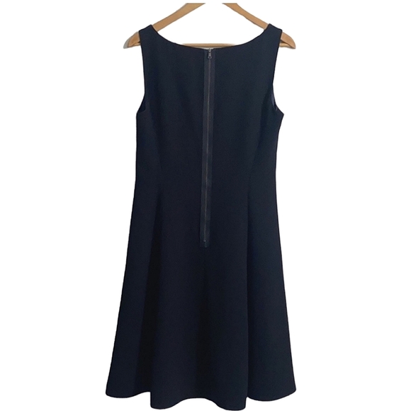 T Tahari Black Sleeveless Fit & Flare Dress Women Size 10 - Picture 2 of 14